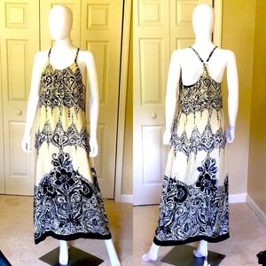 Sundance Watercolored Floral Print Maxi Dress. Size M. P/A891/10